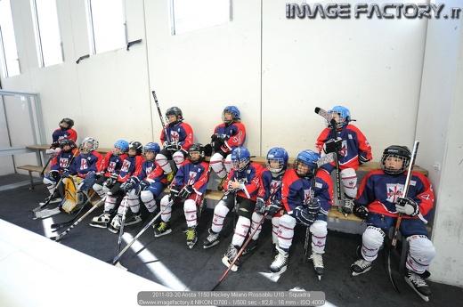 2011-03-20 Aosta 1150 Hockey Milano Rossoblu U10 - Squadra